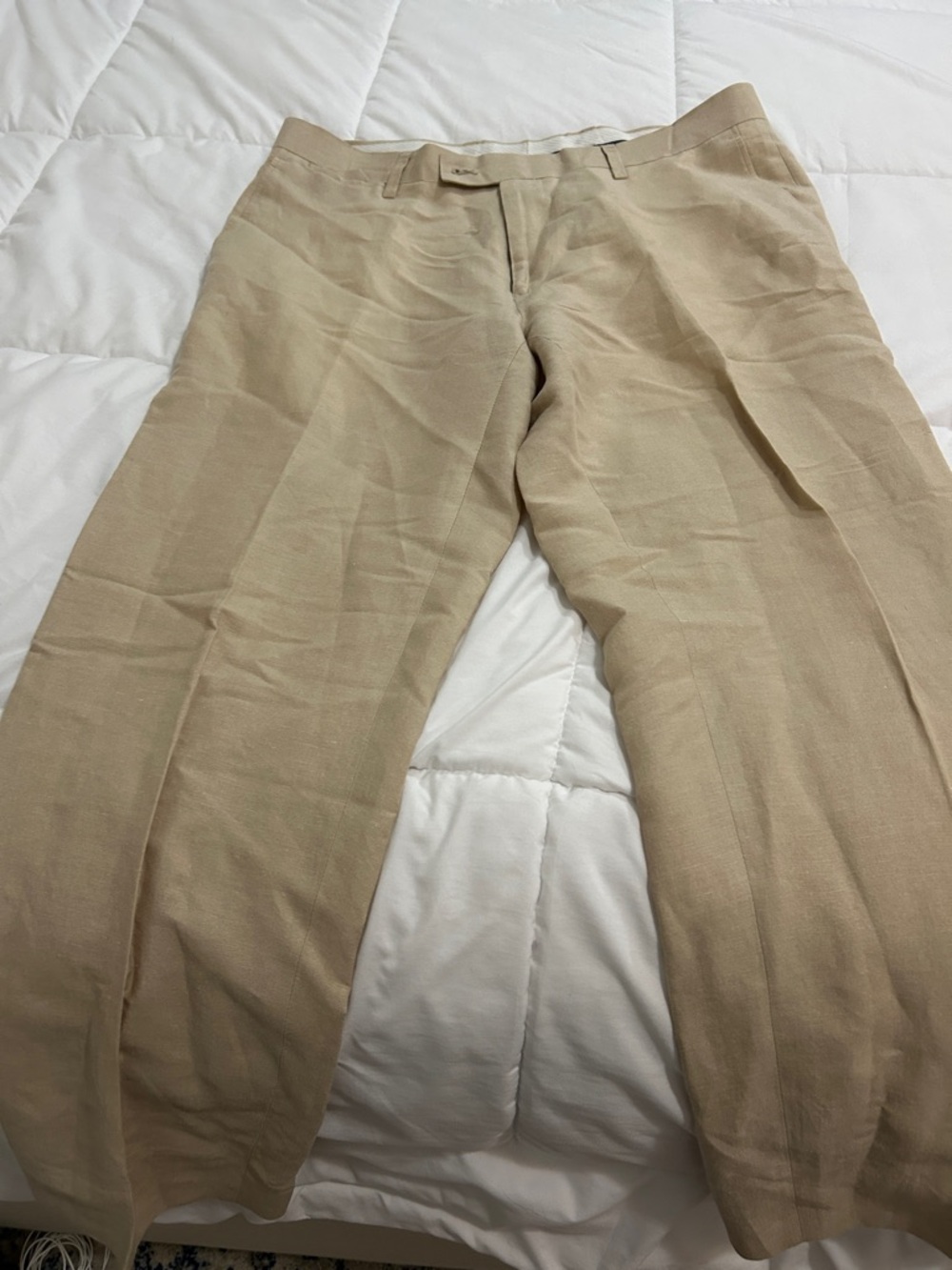 Louis Raphael Khaki Beige Men's Chinos